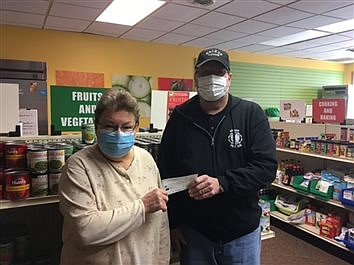 Backus Legion SAL supports food shelf