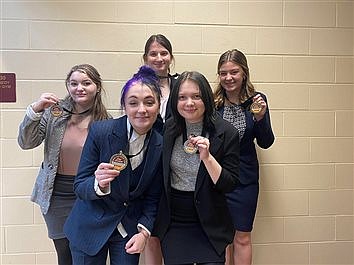 WHA Speech Team takes home five awards from Fergus Falls
