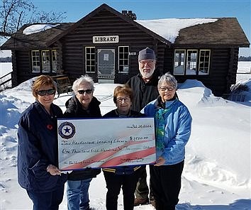 Post 202 Auxiliary supports Lending Library