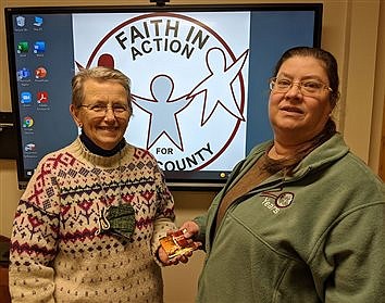Faith in Action Anniversary Volunteer Heidi Hoppe