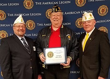 Albrecht named Vice Commander of the Year