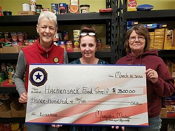 Post 202 Auxiliary supports food shelf