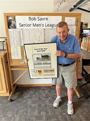 Bob Savre Senior Men’s Golf League Results