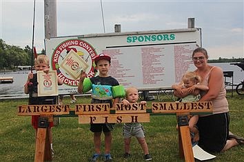 June 28 Hackensack Children’s Fishing Contest Results