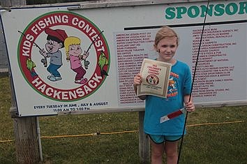 July 12 Hackensack Children’s Fishing Contest Results