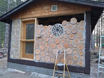 Cordwood Construction Class, July 31 - August 6