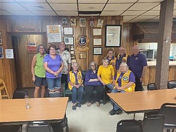 Backus Lions turn plastic into donated benches