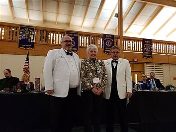 Larson recognized for service